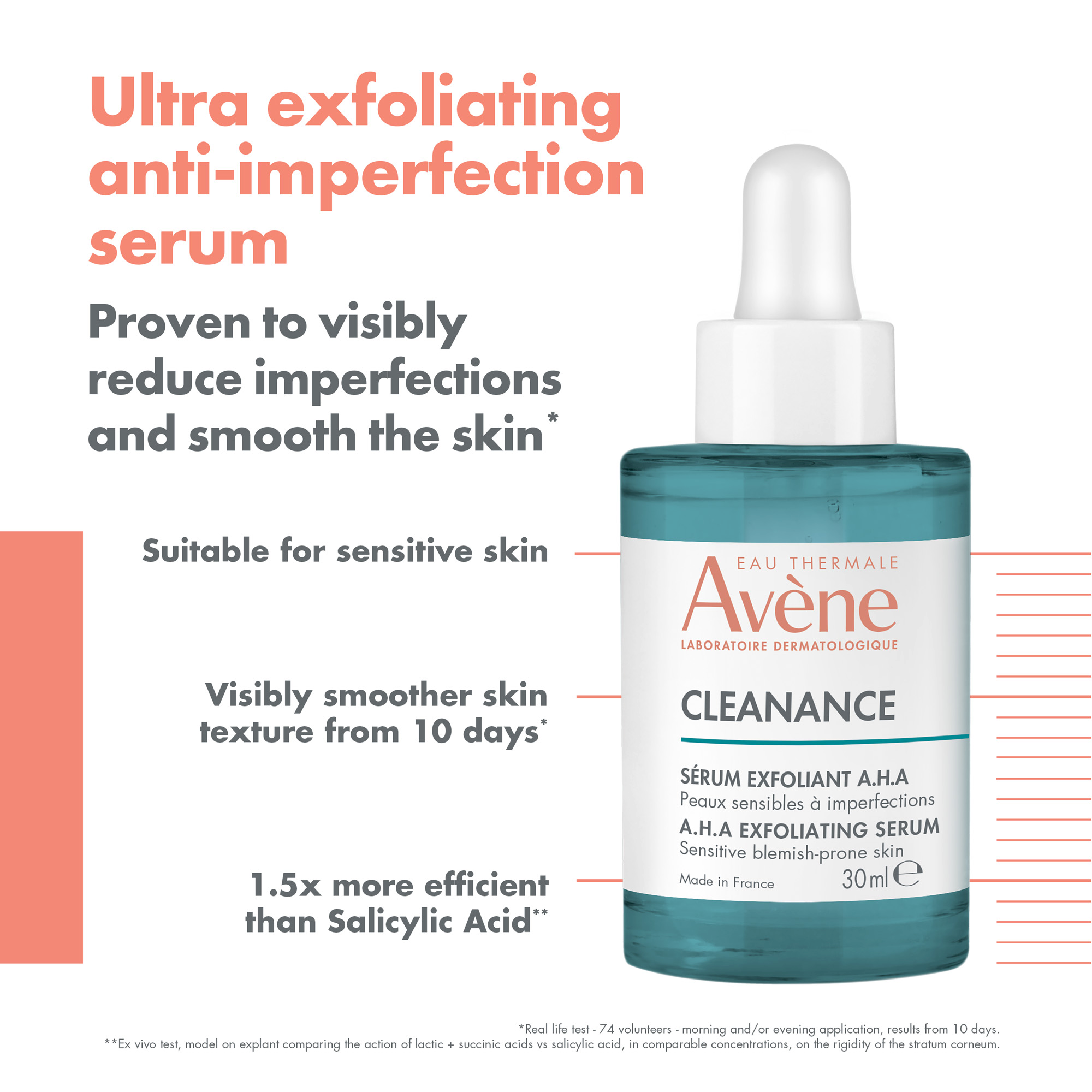 Avene Cleanance Exfoliating AHA Serum
