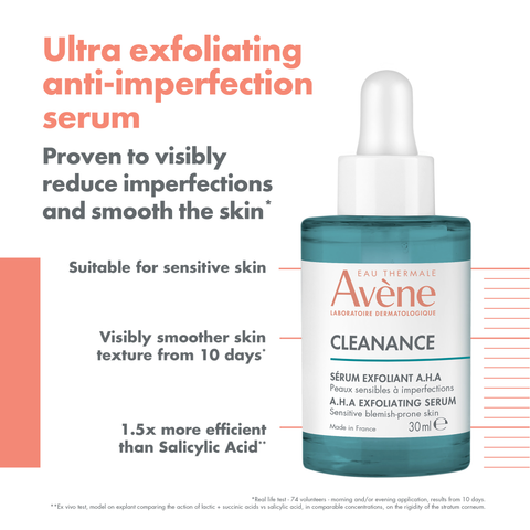 Avene Cleanance Exfoliating AHA Serum