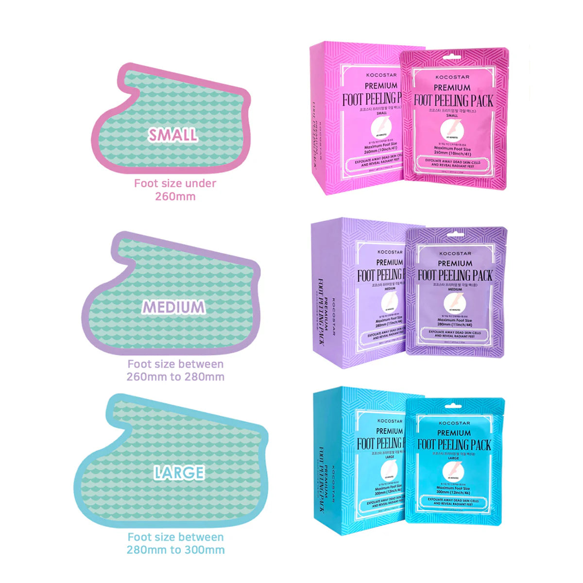 Premium Foot Peeling Pack