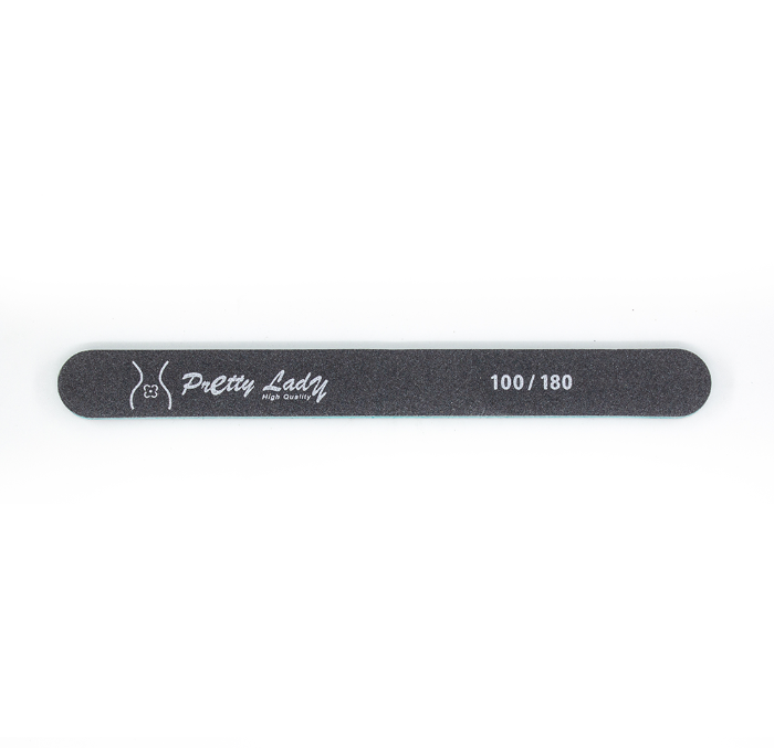 Straight Black Nail File 100/180