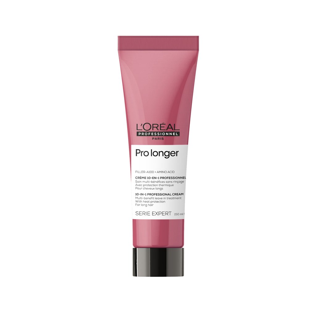 L’Oréal Professionnel | Pro Longer 10-in-1 cream | With Filler-A100 and Amino Acid for long hair with thinned ends | SERIE EXPERT | 150ml
