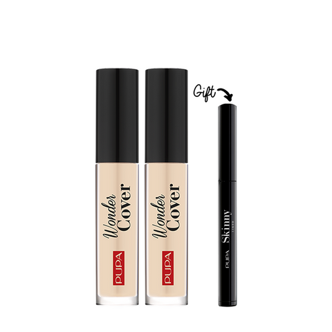 15 % OFF 2x wonder cover concealer + free mini skinny liner