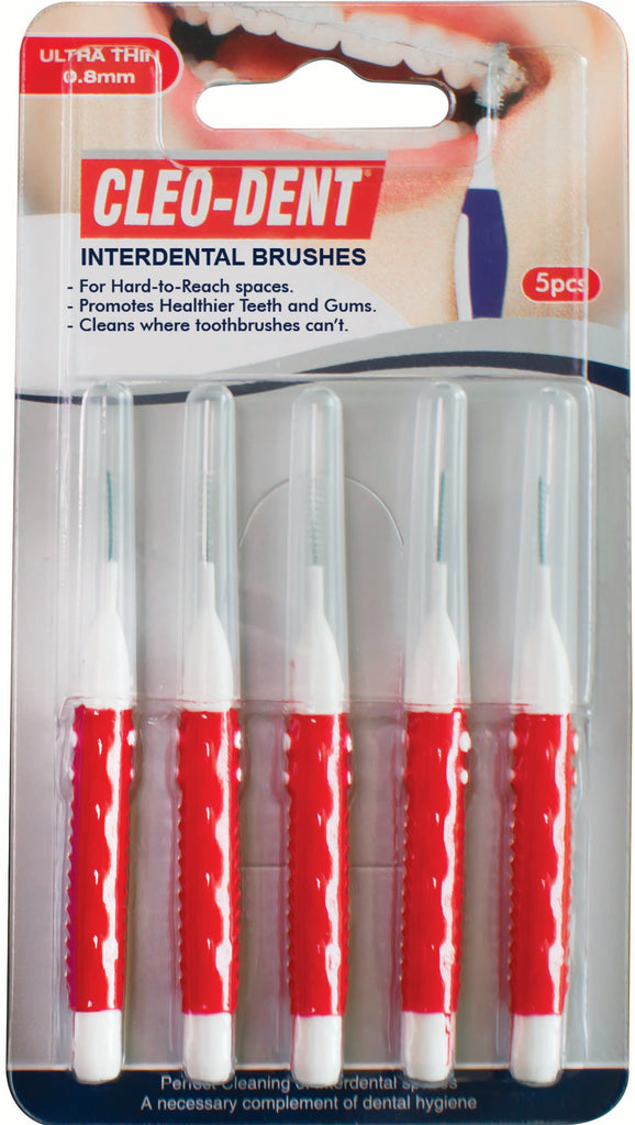 CLEO DENT INTERDENTAL BRUSH 0.8 mm ultra thin