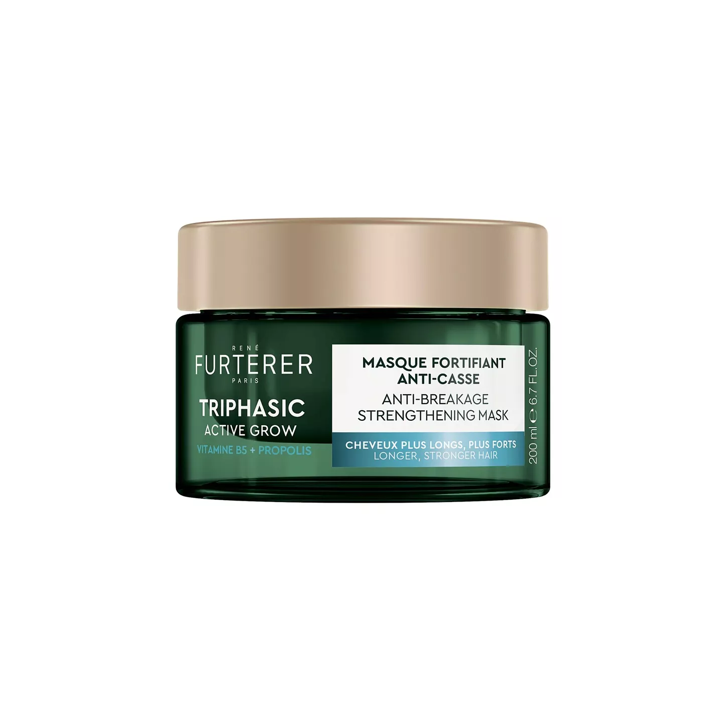 Rene Furterer Triphasic active grow Strengthening anti-breakage mask for damaged hair 200ml  - Accelerates hair growth