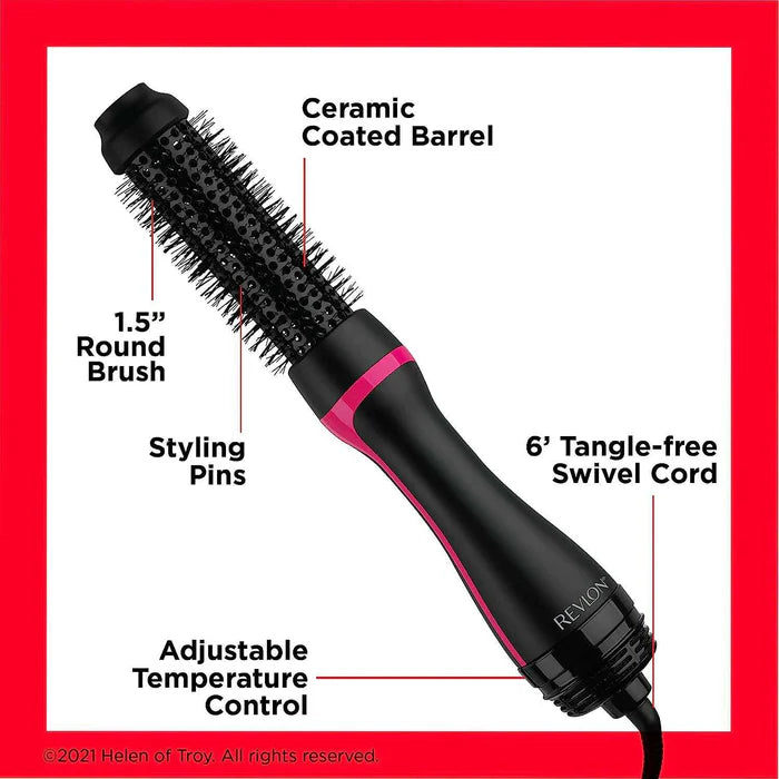 Salon One Step Dryer and Round Styler