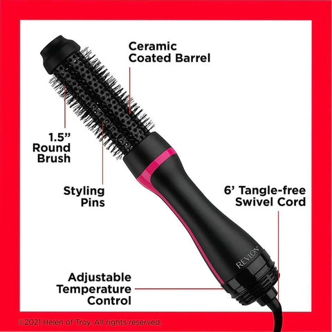 Salon One Step Dryer and Round Styler