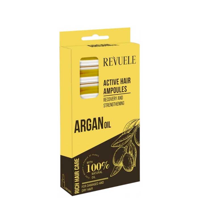 REVUELE ARGAN OIL ACTIVE HAIR AMPOULES 8*5ml