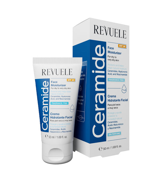 REVUELE CERAMIDE FACE MOISTURIZER SPF25, 50ml