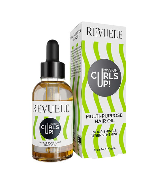 Revuele Mission Curls Up! Multi-purpose Hair Oil, 30ml