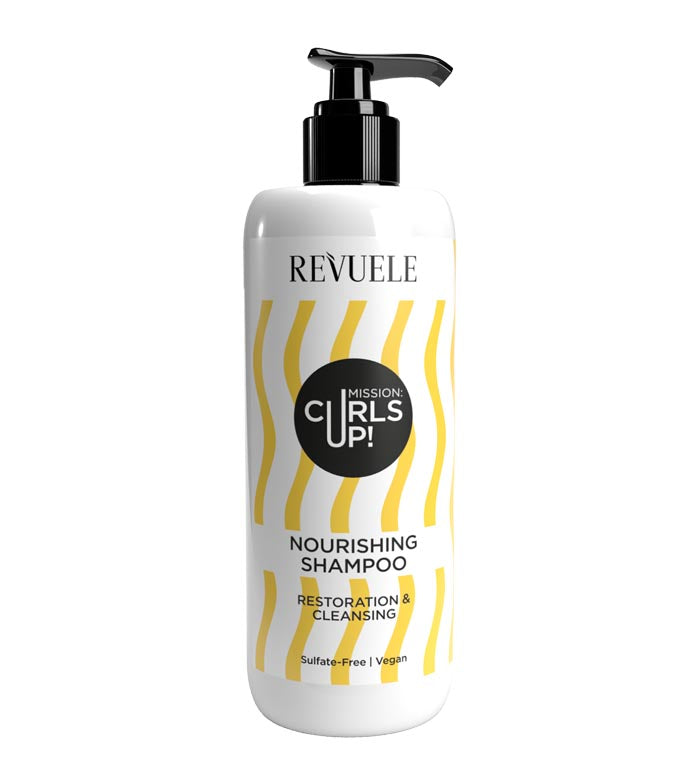 REVUELE Mission: Curls up! Nourishing Shampoo, 400ml