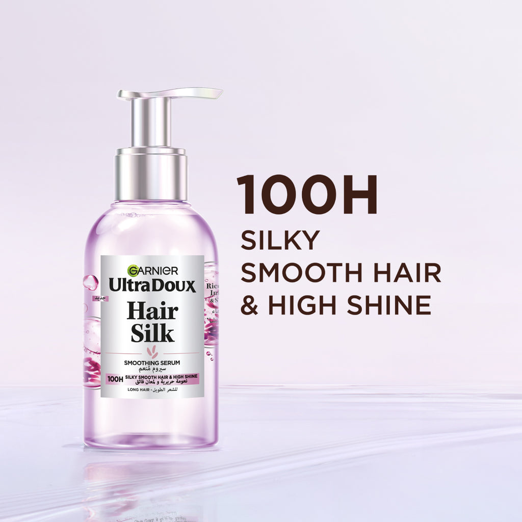 Garnier - Ultra Doux - Rice Water - Hair Silk Smoothing Serum - For Smooth Hair and High Shine - 120ml