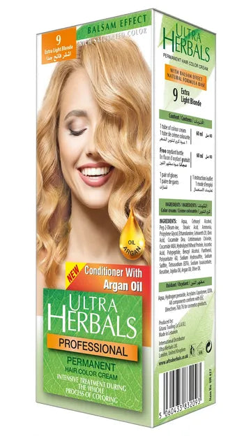 Ultra Herbals Professional Permanent Hair Color Cream