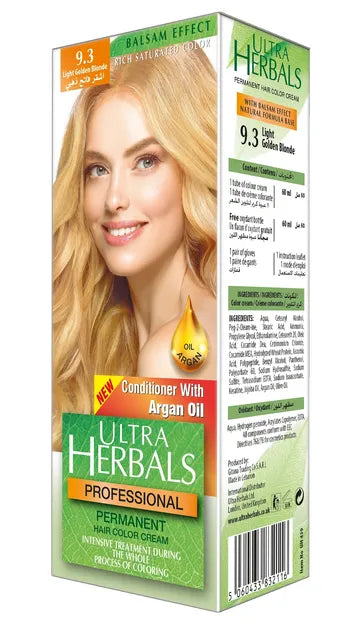 Ultra Herbals Professional Permanent Hair Color Cream