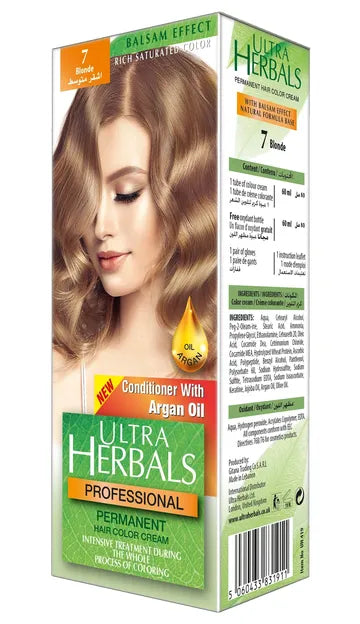 Ultra Herbals Professional Permanent Hair Color Cream