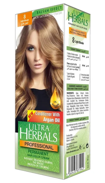 Ultra Herbals Professional Permanent Hair Color Cream