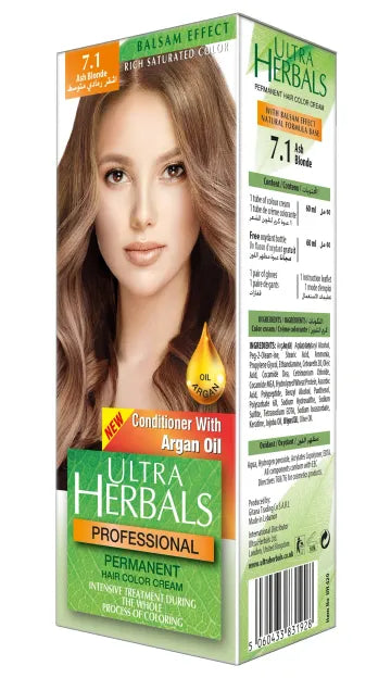 Ultra Herbals Professional Permanent Hair Color Cream