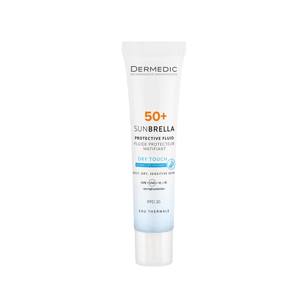 Dry touch protective fluid SPF 50+, PPD 30 40 ml