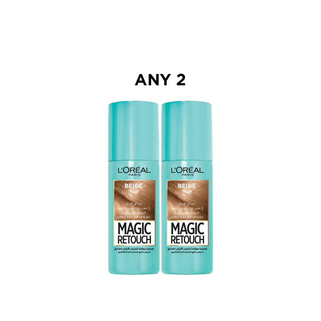 20% OFF Any 2x Magic Retouch Hair Roots Concealer Spray