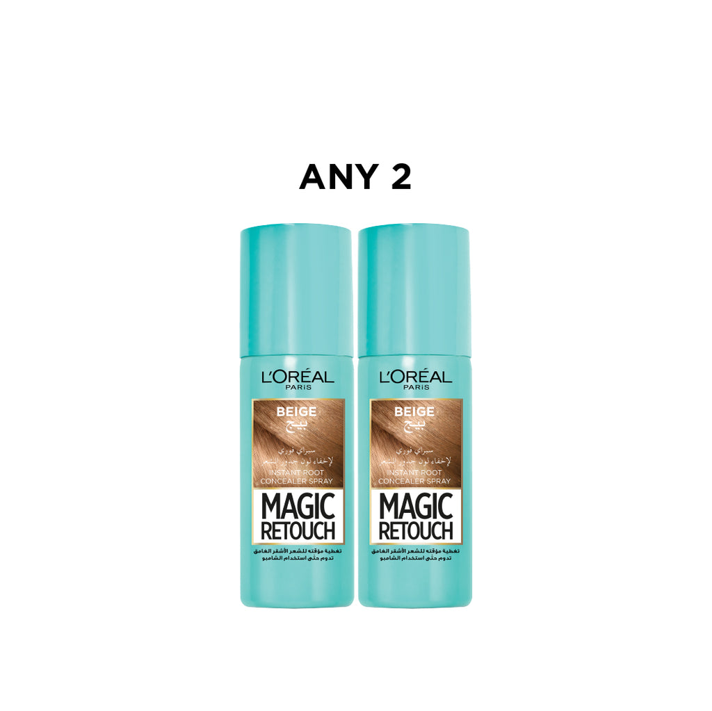 20% OFF Any 2x Magic Retouch Hair Roots Concealer Spray