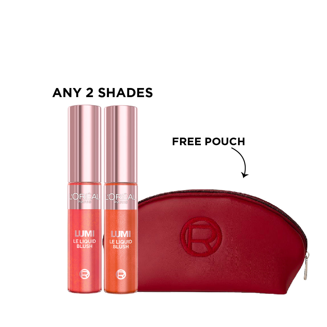10 % OFF 2 x Lumi Blush + Free Pouch