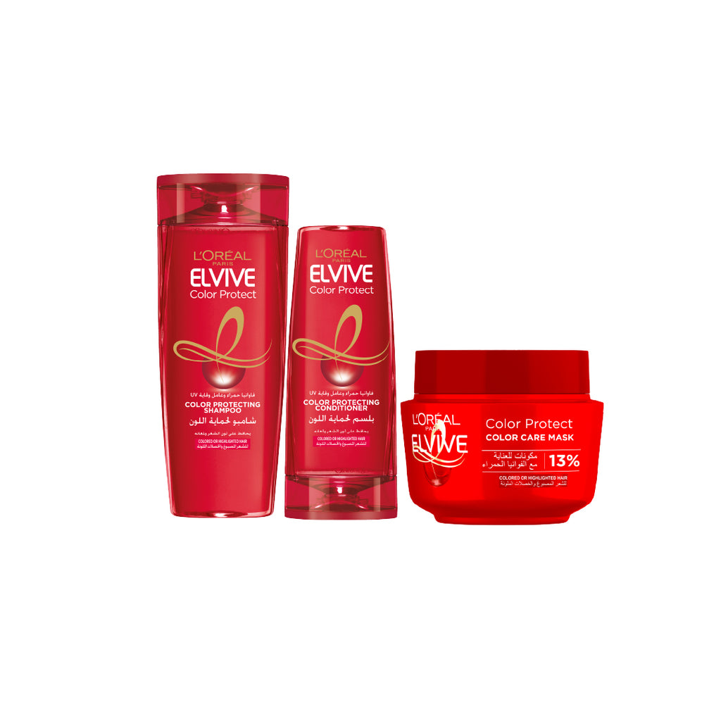 20% Elvive Color Protect Routine