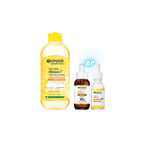 20% Vitamin C Micellar + Day OR Night Serum