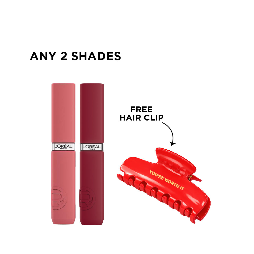 25% OFF 2x matte resistance + Hair Clip for Free