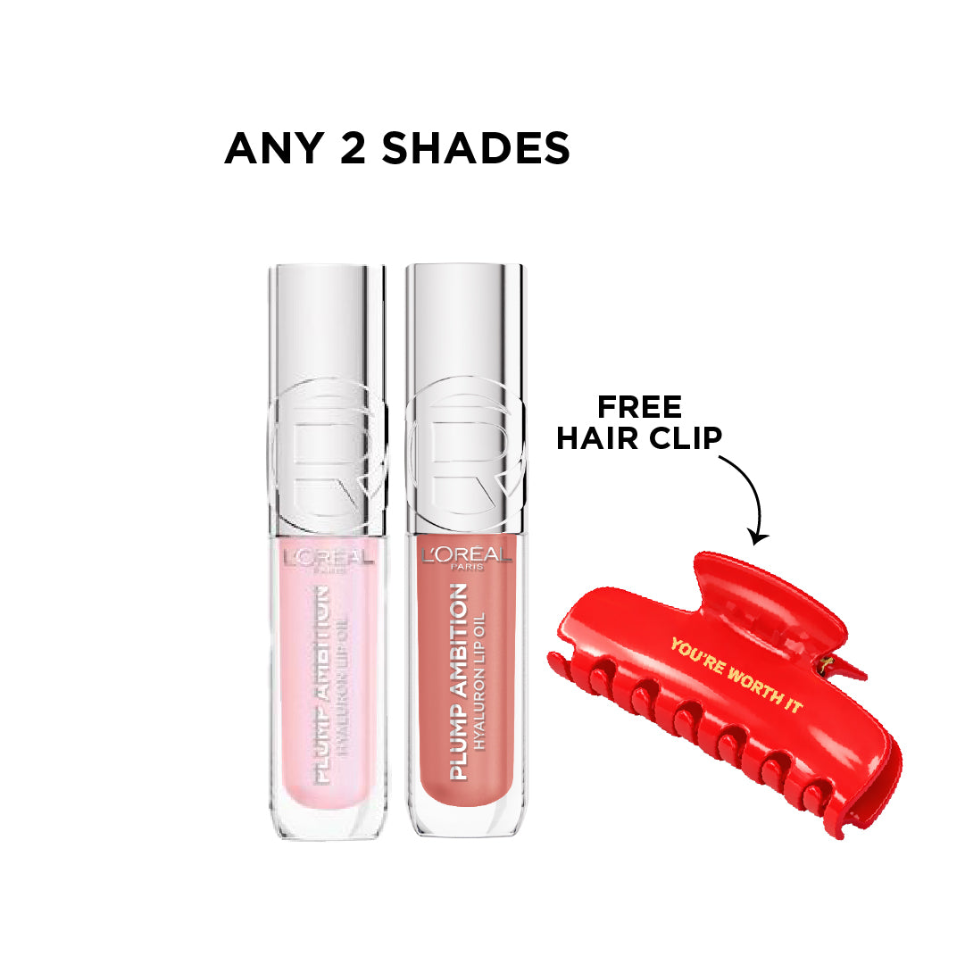 25 % 2x Plump ambition + Hair Clip for Free