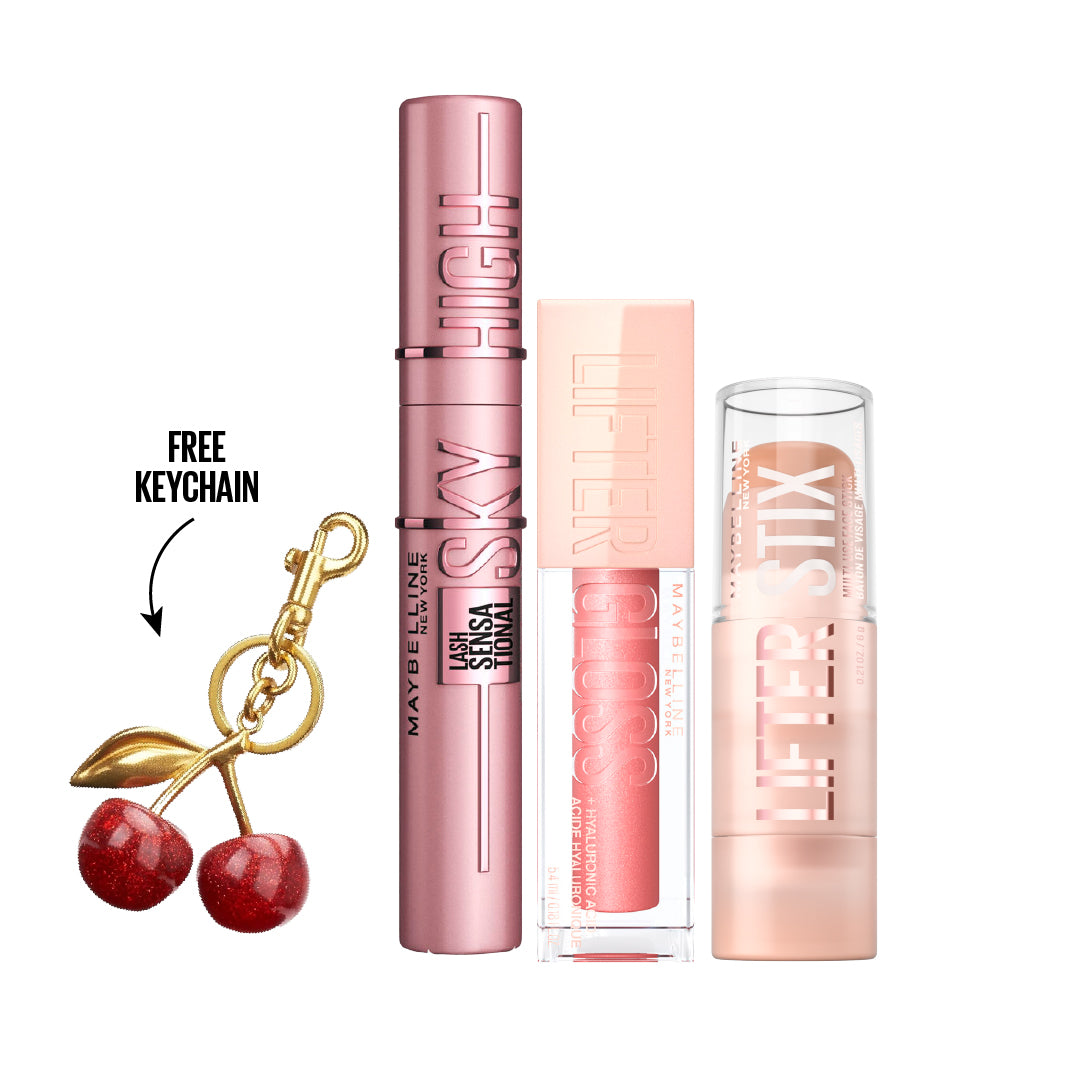 Buy Lifter Stix + Lifter Gloss + Sky High Mascara Get Cherry Keychain