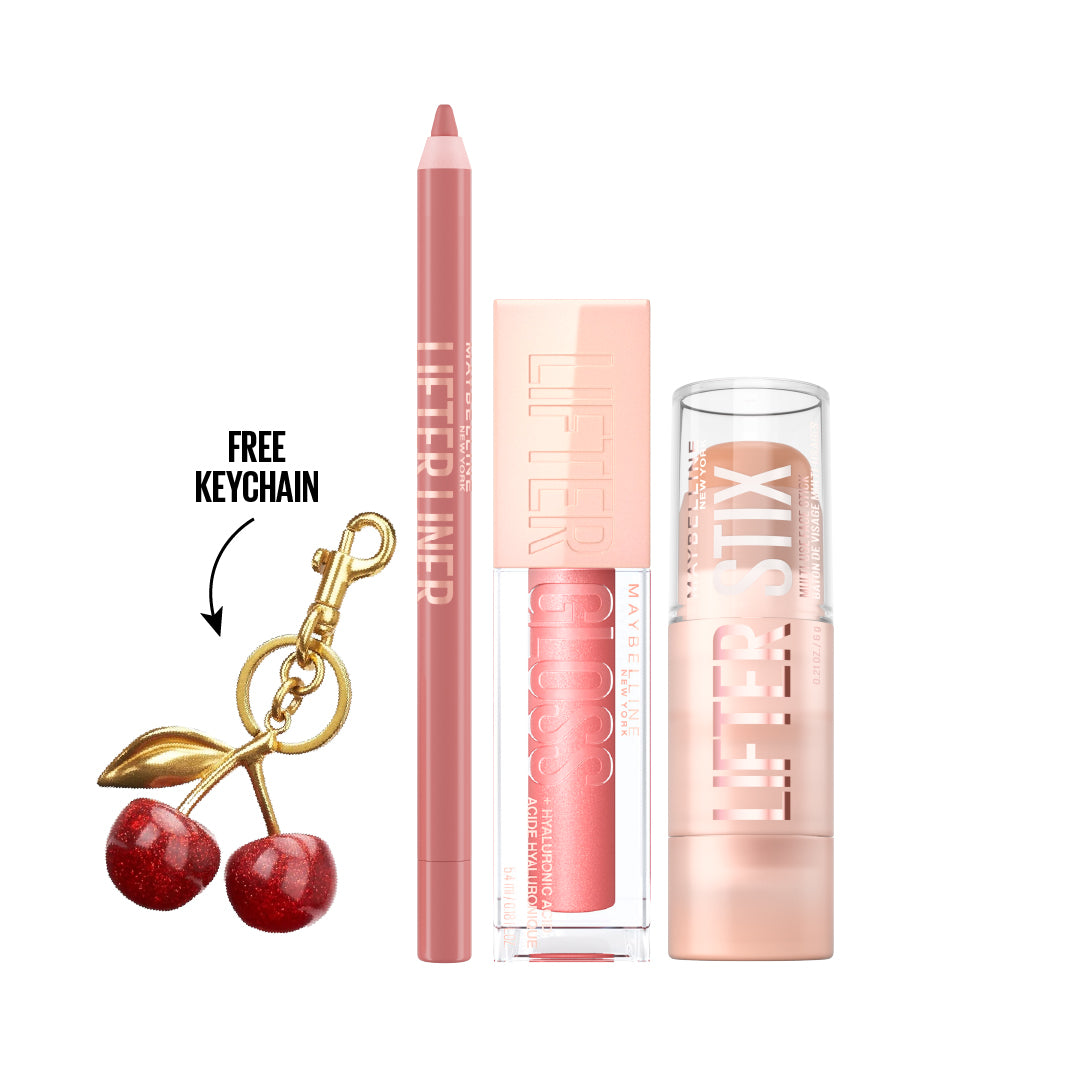 Buy Lifter Stix + Lifter Gloss + Lifter Liner Get Cherry Keychain