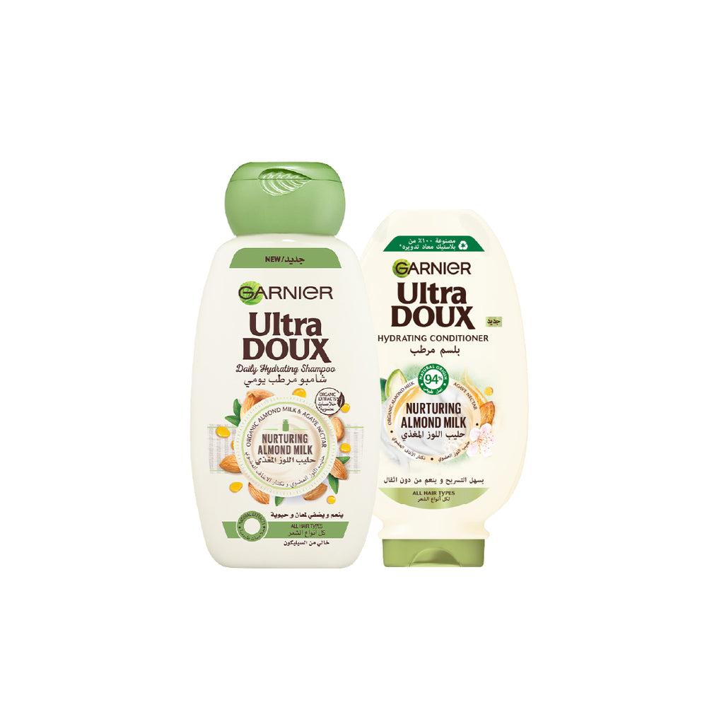 15% OFF Ultra Doux Almond Milk and Agave Nectar Shampoo + Ultra Doux Almond Milk and Agave Nectar Conditioner