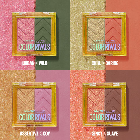 Color Rivals Waterproof Eyeshadow Palette Duo