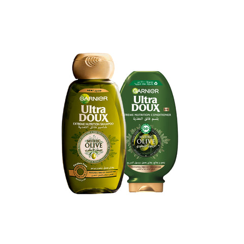 15% OFF Olive Mythic Ultra Doux Shampoo + Ultra Doux Mythic Olive Conditioner