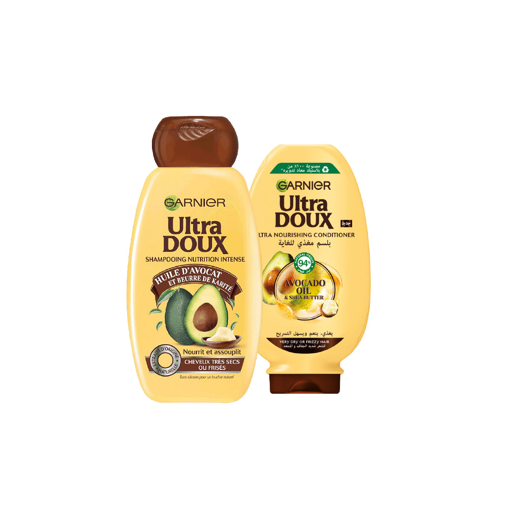 15% OFF Ultra Doux Avocado & Shea butter Shampoo 400ml + Ultra Doux Avocado Conditioner 200ml