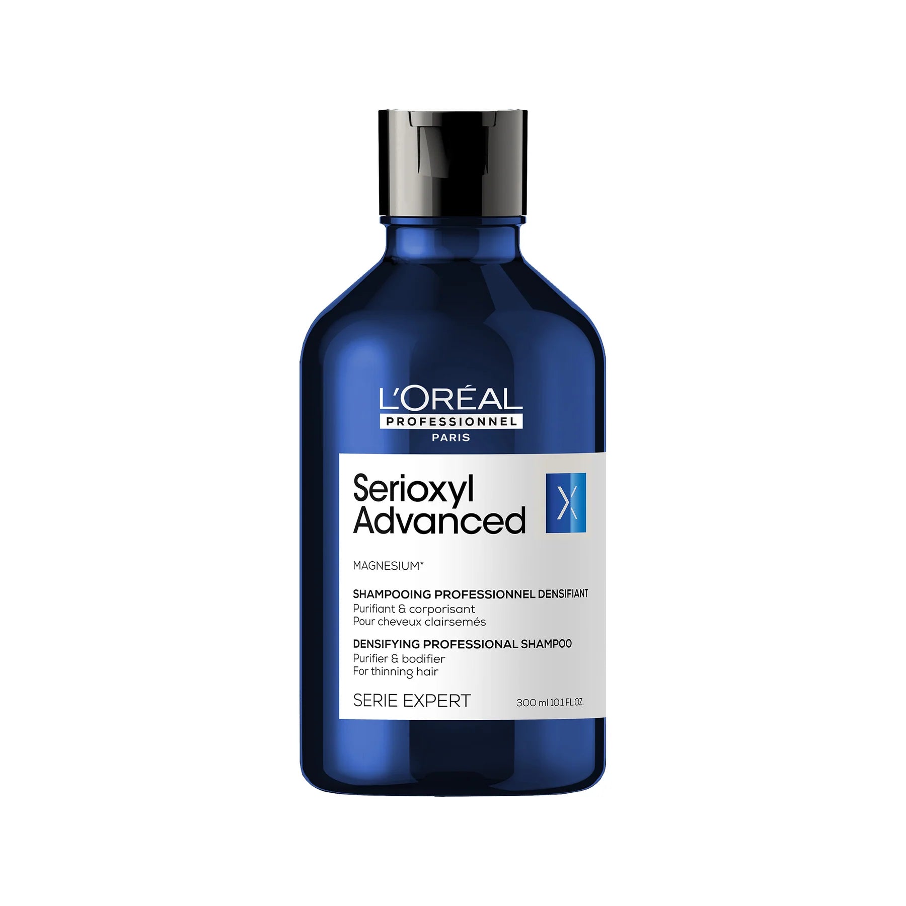 Serioxyl Advanced Purifier & Bodifier Shampoo | For Thinning Hair | Serie Expert | 300 Ml