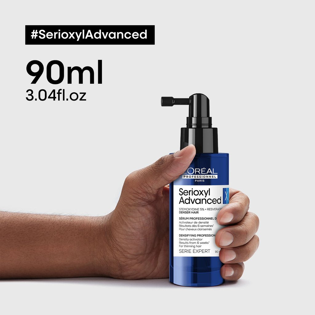 L’Oréal Professionnel | Serioxyl Advanced Denser hair serum | for thinning hair | SERIE EXPERT | 90 ml