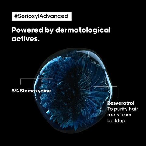 L’Oréal Professionnel | Serioxyl Advanced Denser hair serum | for thinning hair | SERIE EXPERT | 90 ml