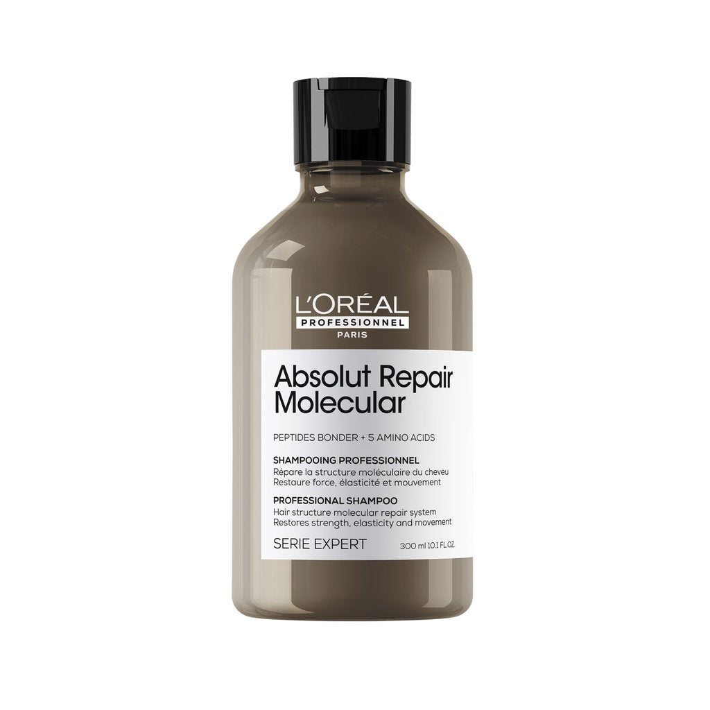 L’Oréal Professionnel | Absolut Repair Molecular | Sulfate-Free Molecular Repairing Shampoo for damaged hair | SERIE EXPERT | 300ml
