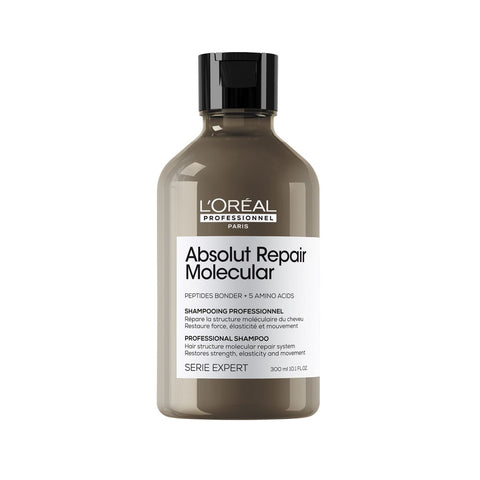 L’Oréal Professionnel | Absolut Repair Molecular | Sulfate-Free Molecular Repairing Shampoo for damaged hair | SERIE EXPERT | 300ml