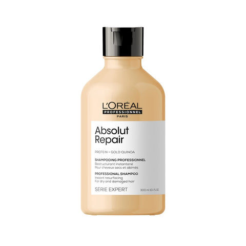 L’Oréal Professionnel | Absolut Repair shampoo | With Protein and Gold Quinoa for dry and damaged hair | SERIE EXPERT | 300ml
