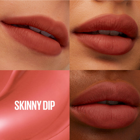 Maybelline Super Stay Teddy Tint  Soft Blurred Matte Lip Tint | 12h Longwear, Transfer proof
