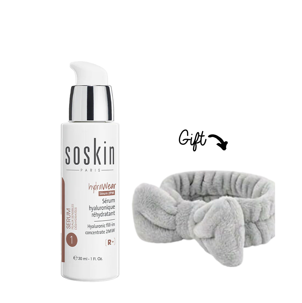 Buy Soskin Hyaluronic Serum Get Head Band