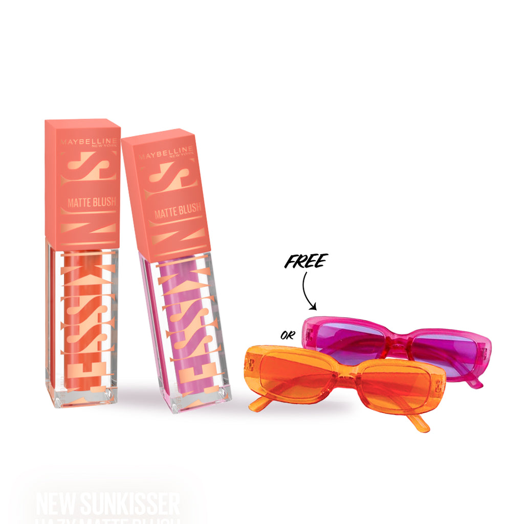Buy 2x Sunkisser Matte Blush Get Colored sunglasses