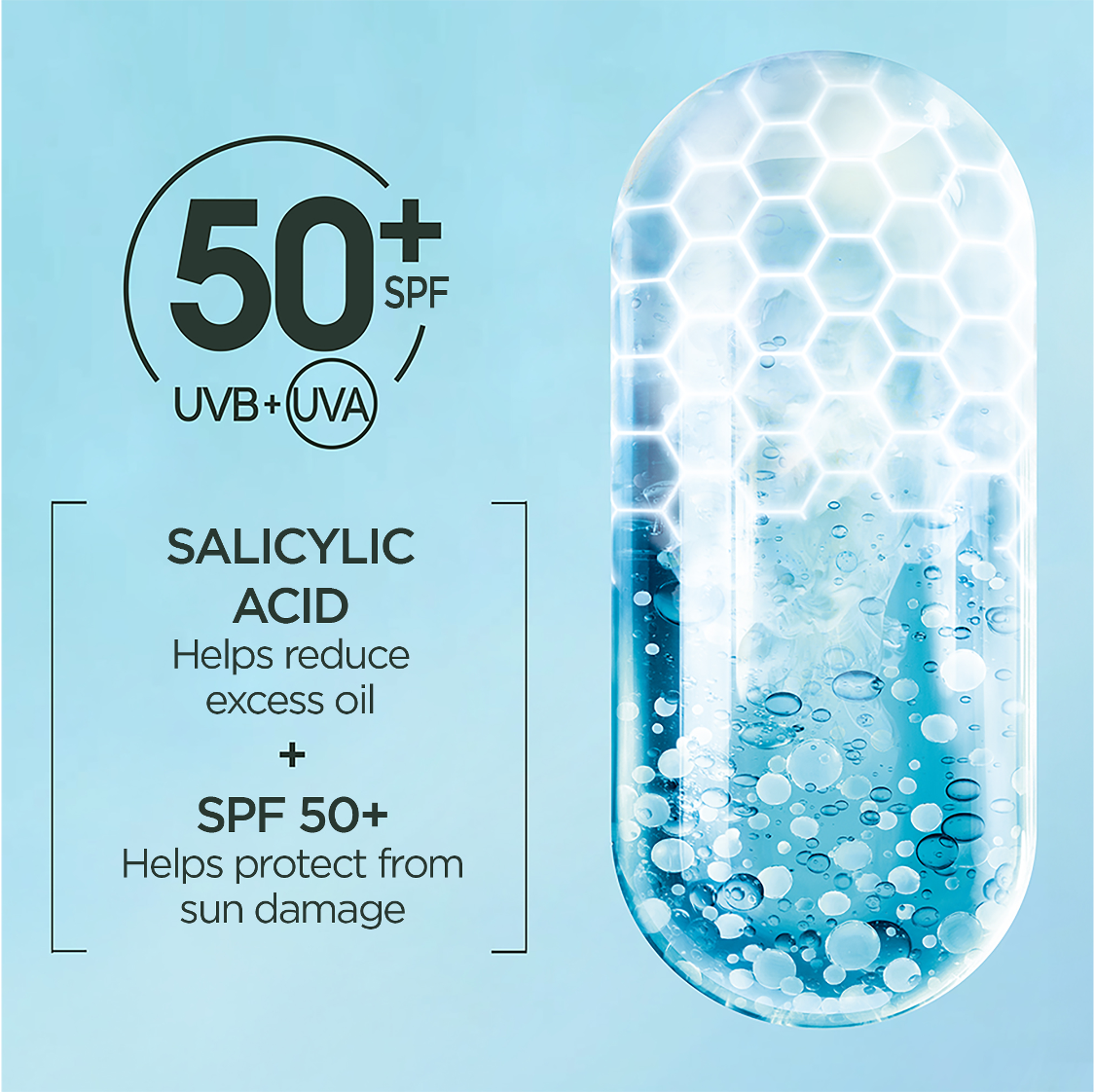 Garnier-Skin Active- SuperUV Anti-Acne SPF50+ Sunscreen 30ml – 12H Oil Control