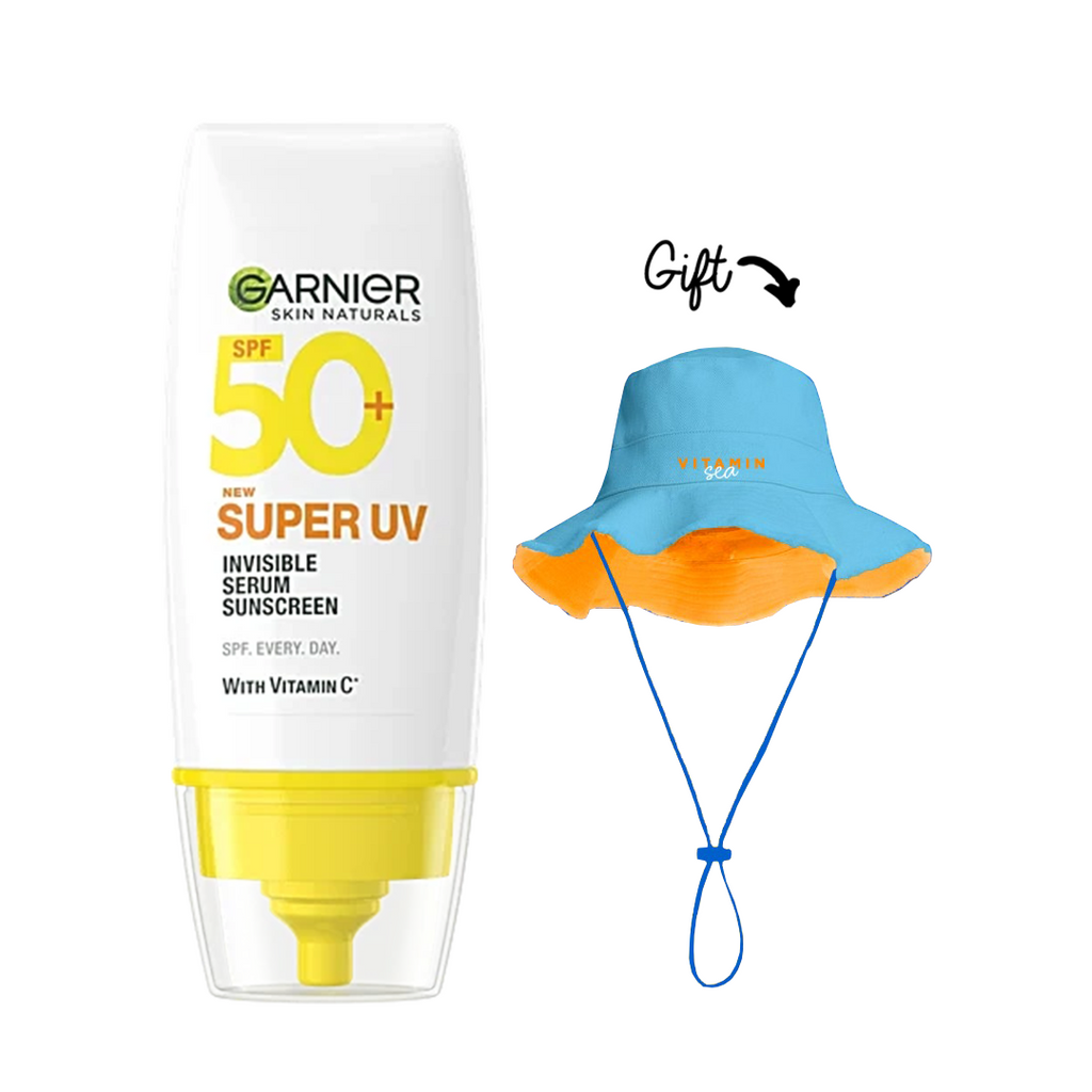 Buy ANY Fast Bright product + the Super UV Serum and receive a beach hat