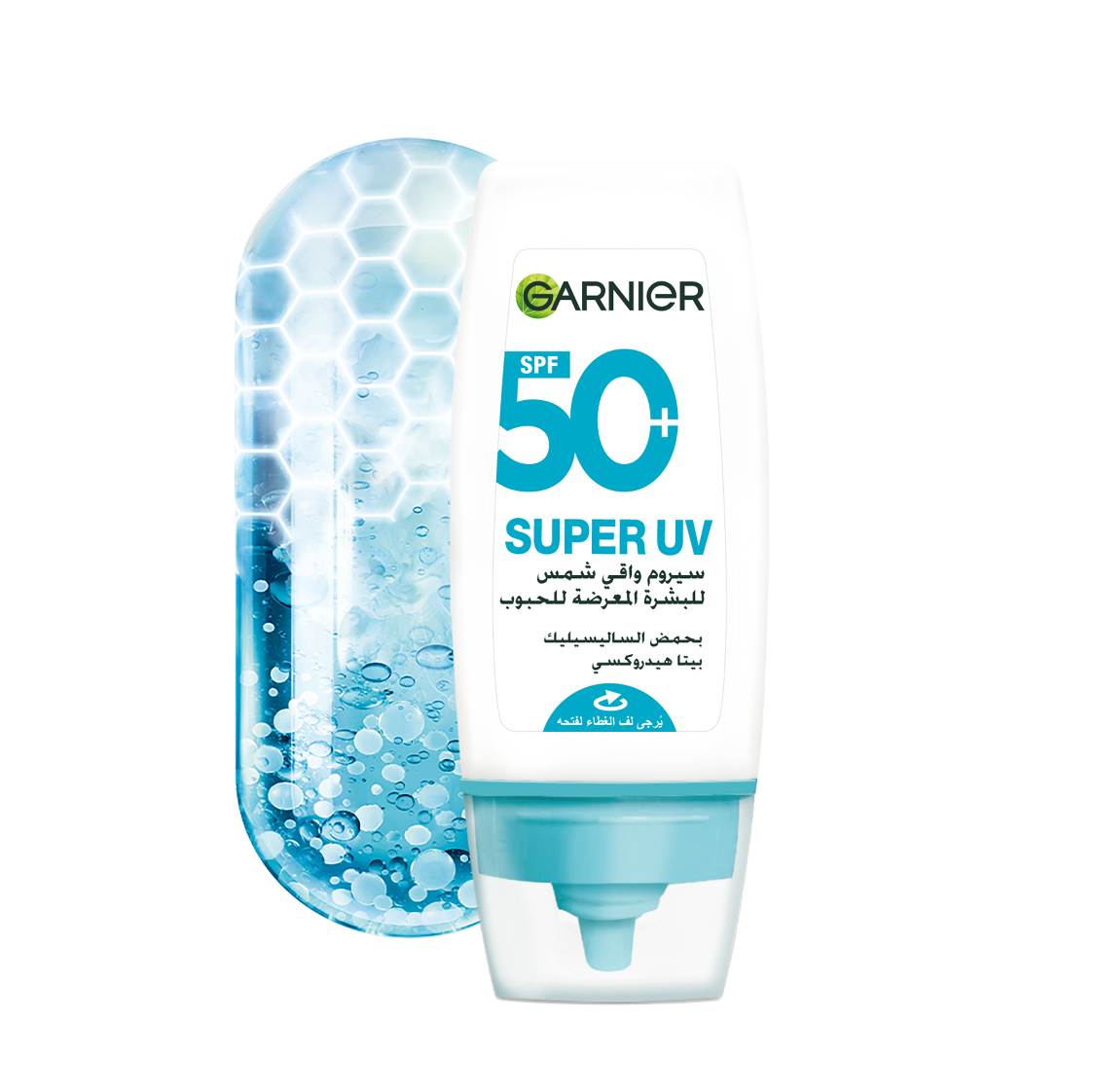 Garnier-Skin Active- SuperUV Anti-Acne SPF50+ Sunscreen 30ml – 12H Oil Control