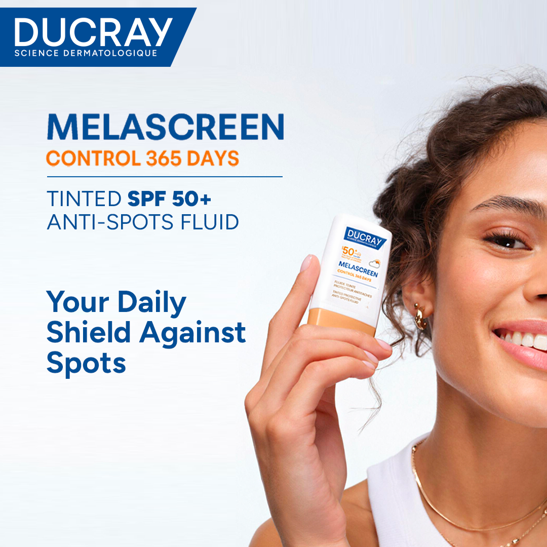 Ducray Melascreen Tinted protective anti-stain fluid SPF50+ 30ml