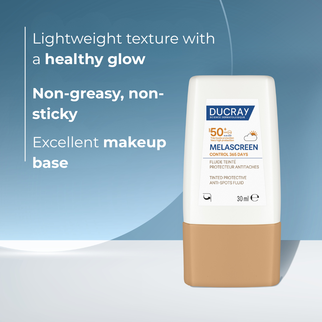 Ducray Melascreen Tinted protective anti-stain fluid SPF50+ 30ml