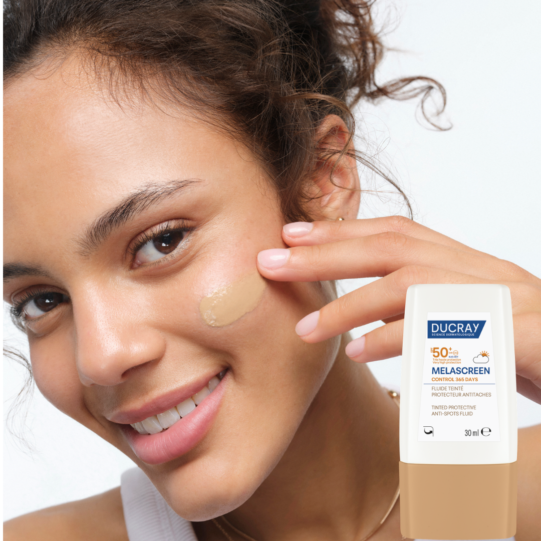 Ducray Melascreen Tinted protective anti-stain fluid SPF50+ 30ml