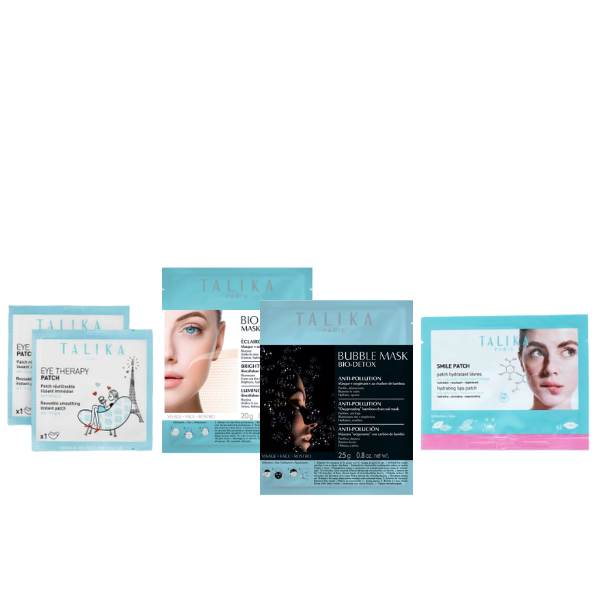 20 % OFF  2x Eye therapy patch + Brightening mask + Bubble mask + Lips Patch